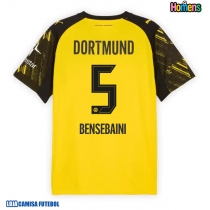 Camisa de Futebol Borussia Dortmund Ramy Bensebaini #5 Equipamento Principal 2025-26 Manga Curta